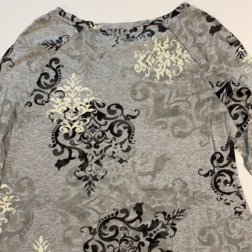 Calvin Klein Medium Quick Dry Tunic T-Shirt Long Sleeve New D28e - Picture 3 of 12